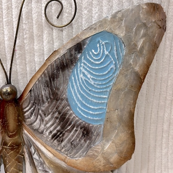 Handmade Metal Butterfly Wall Art - Picture 4 of 6